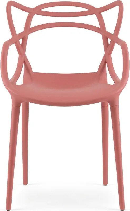 Korolowe plastikowe krzesło KATO