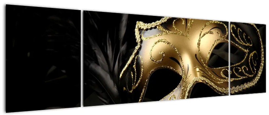 Obraz - Złoty drapak (170x50 cm)