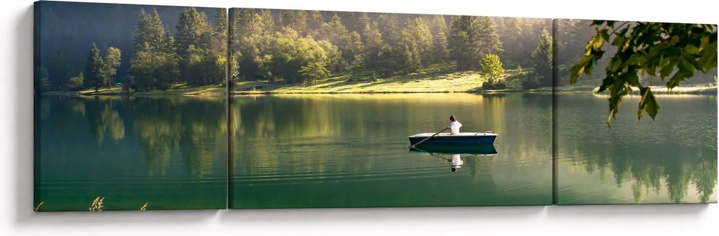 Obraz jeziora (170x50 cm)