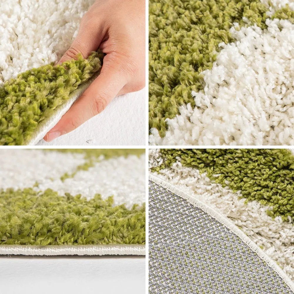 Zielono-kremowy dywan dziecięcy ø 100 cm Fun – Ayyildiz Carpets