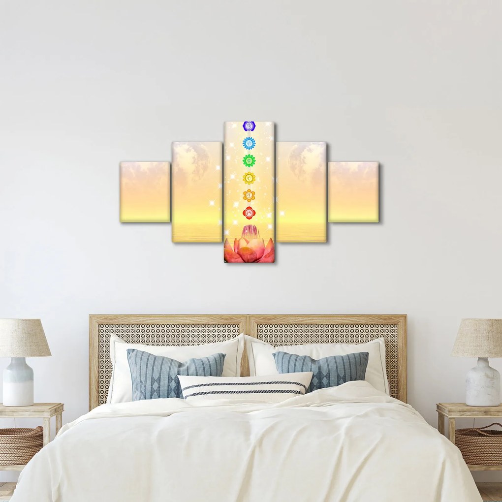 Obraz - Czakry (125x70 cm)