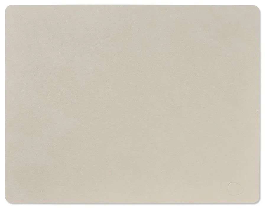 Mata stołowa ze skóry ekologicznej 35x45 cm Square L Nupo – LIND DNA
