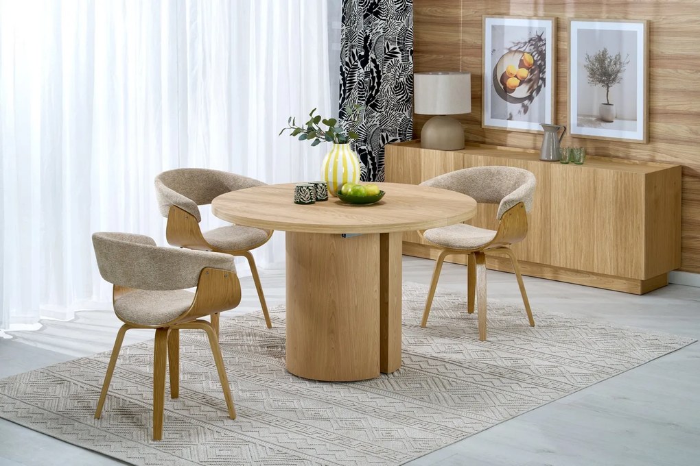 Krzesło z giętej sklejki giętej K545 Halmar