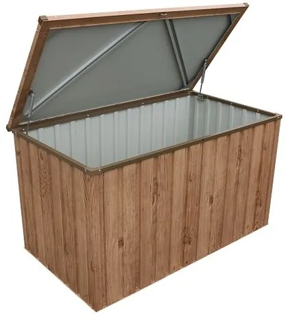Duramax Skrzynia ogrodowa brązowy, 134 x 74 cm