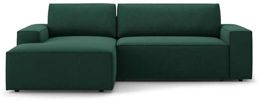 Zielony rozkładany narożnik (lewostronny) Jodie – Micadoni Home