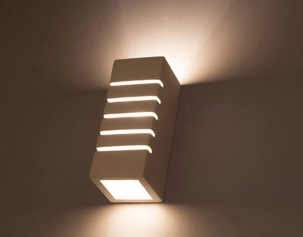 Podłużny ceramiczny kinkiet LED E725 M1-K45