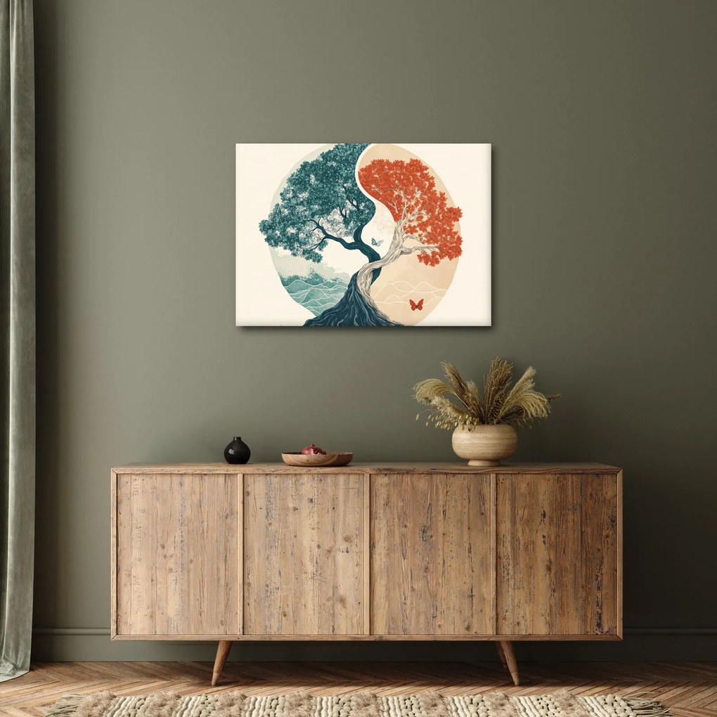 Obraz – Drzewo pełne energii (70x50 cm)