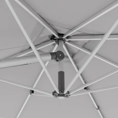 EXPERT 3 x 3 m - parasol ogrodowy z drążkiem bocznym : Substancja Desen - T827