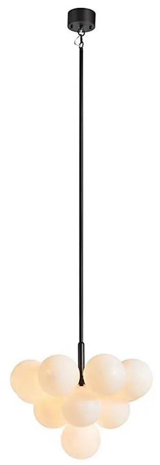 Markslöjd 107911 - Żyrandol na pręcie MERLOT 13xG9/20W/230V, średnica 56 cm, biały/czarny