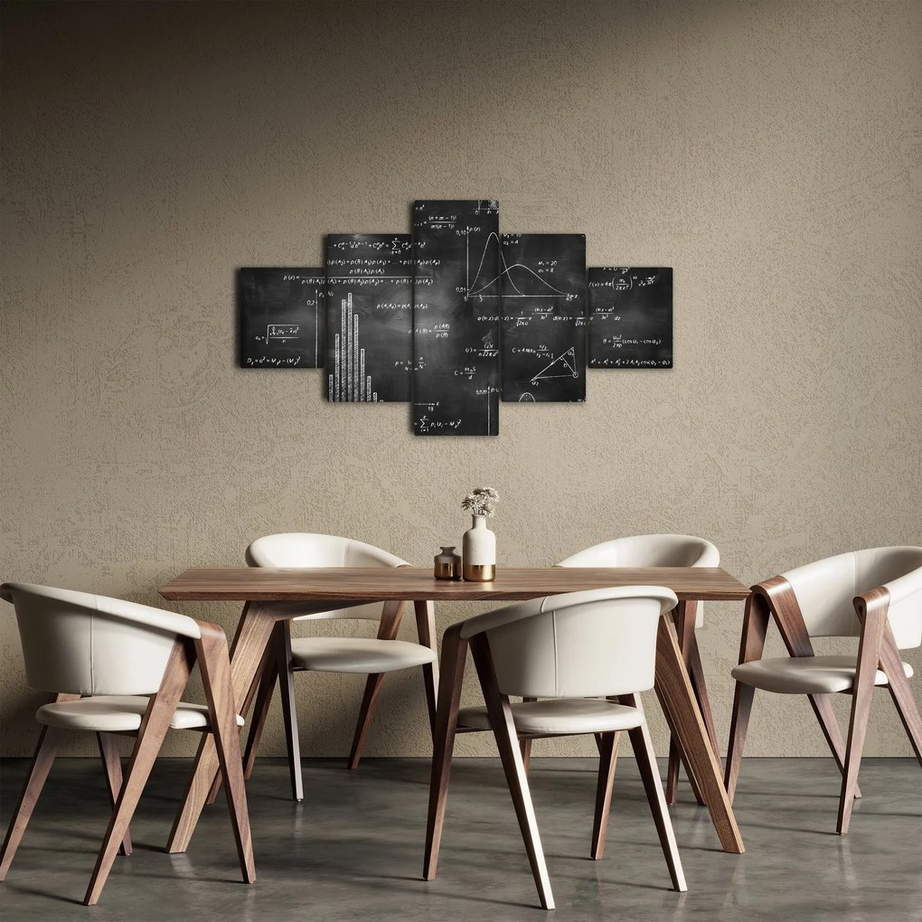Obraz - Miłość do liczb (125x70 cm)