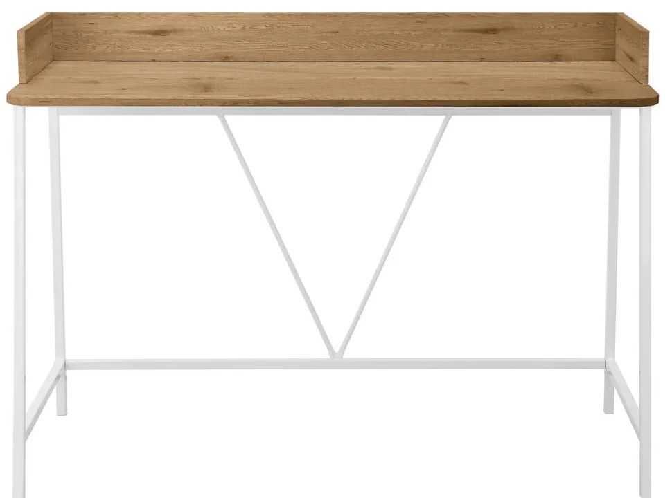 Biurko z blatem w dekorze dębu 50x120 cm Savona – Støraa