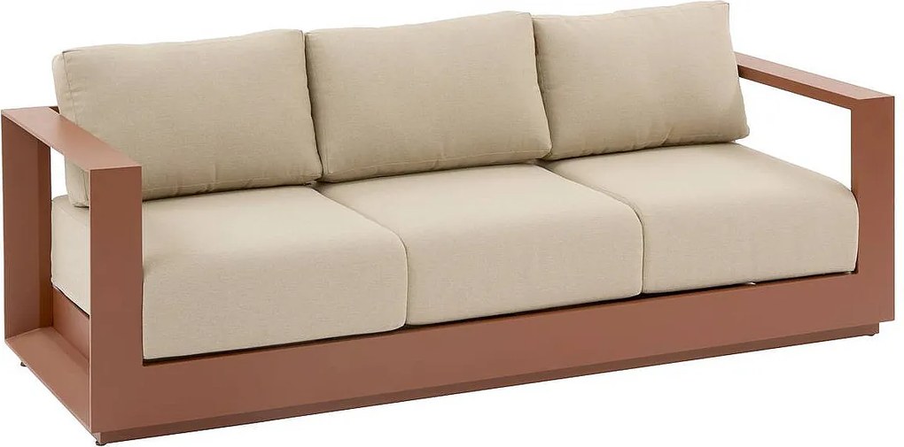 Zestaw aluminiowy dla 5 osób MADRID NEW (terakotowy)