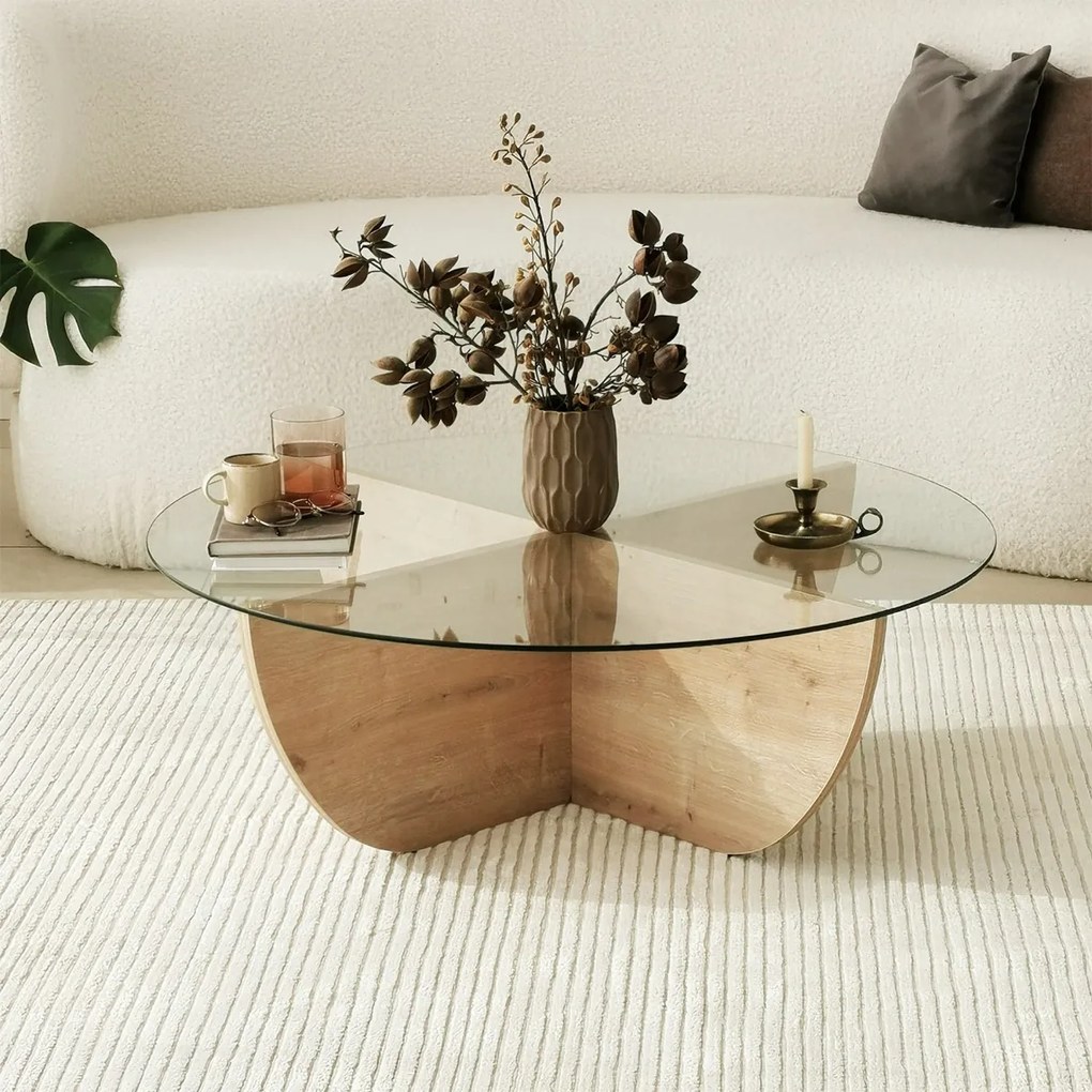 Stolik kawowy Lily Sapphire Oak