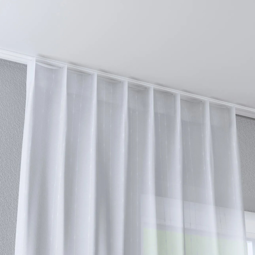 Zasłona na haczykach flex pojedynczych