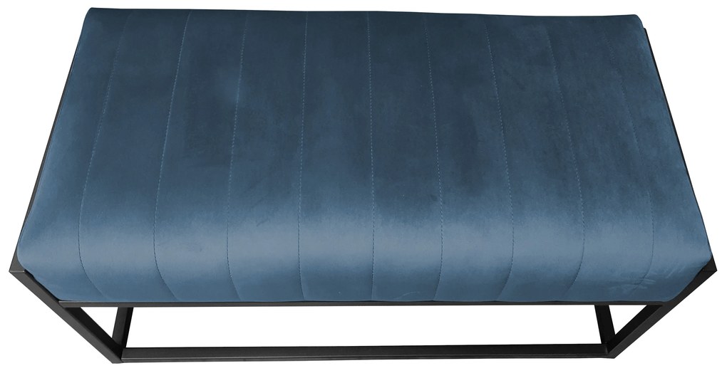 Ławka KAYA LOFT MG33 pufa podnóżek metal