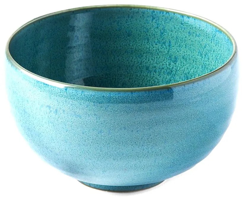 Turkusowa ceramiczna miska MIJ Peacock, ø 13 cm
