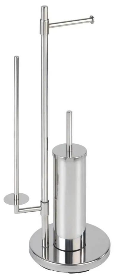 WENKO 22512100 - Szczotka do WC UNIVERSALO NEO 30x73 cm stal nierdzewna/srebrna