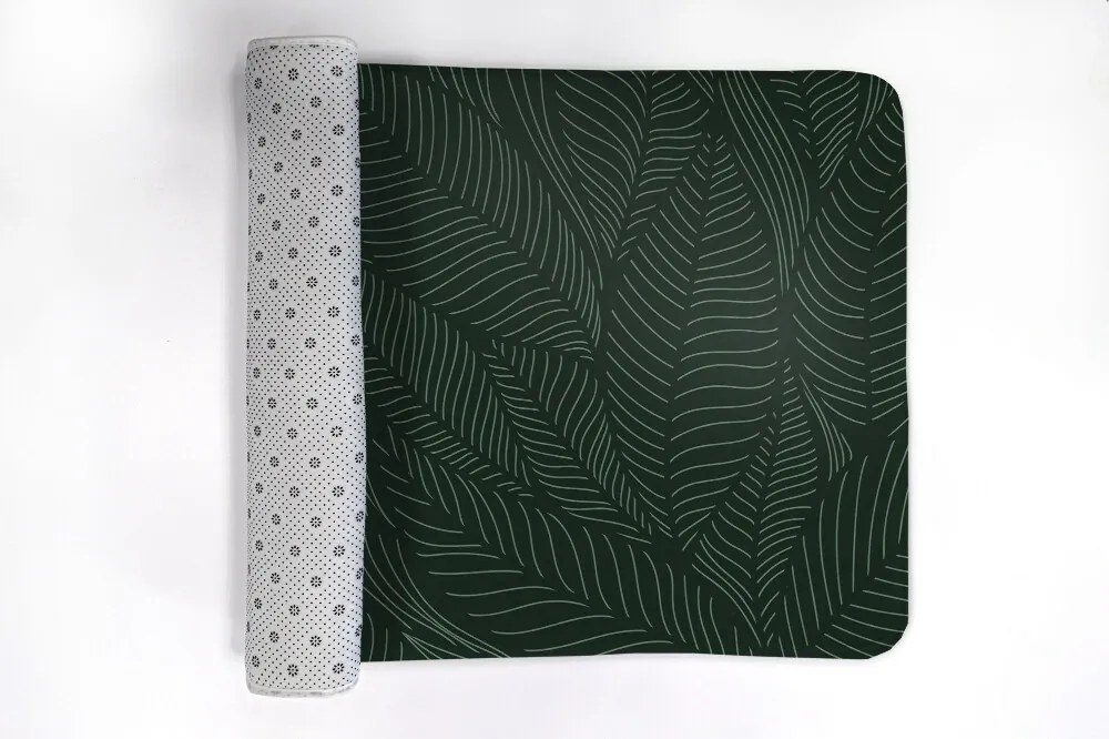 Dywanik łazienkowy Dywanik łazienkowy Roślinny wzór