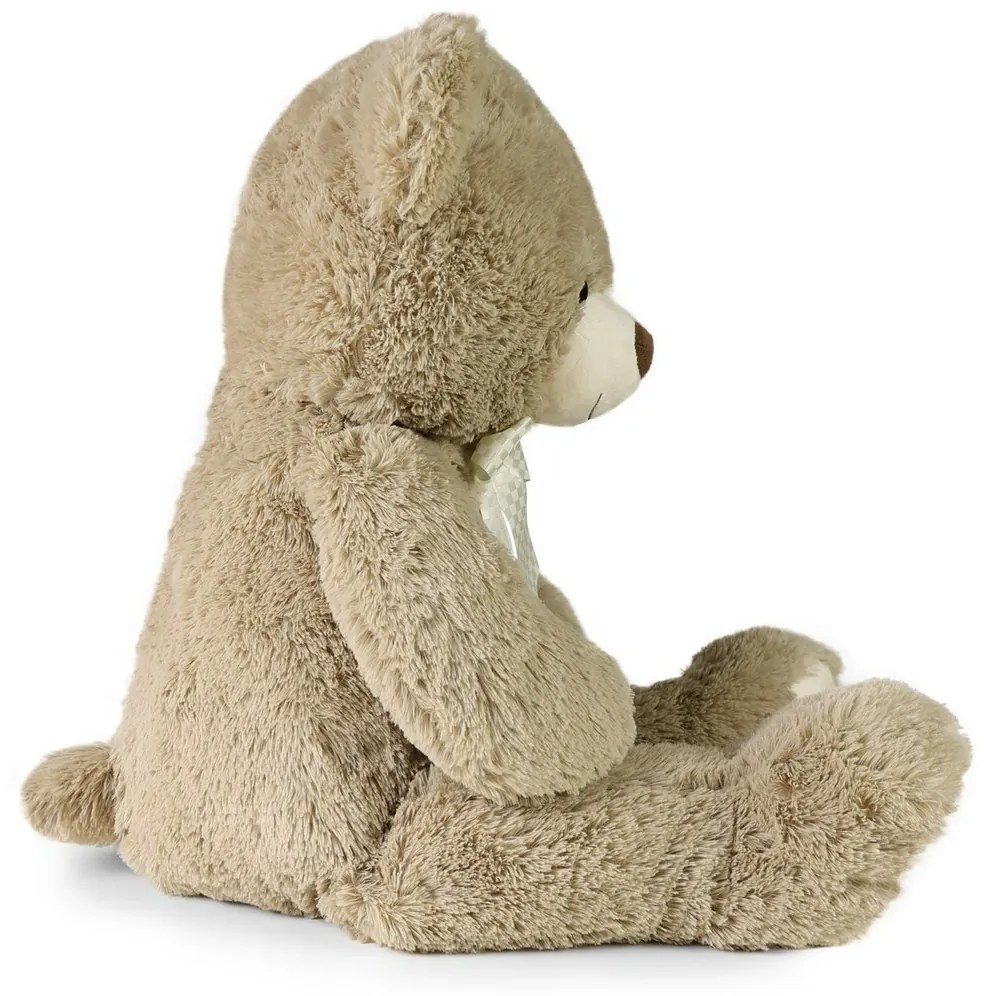 Rappa Duży miś pluszowy Harvey cappuccino z zawieszką, 78 cm