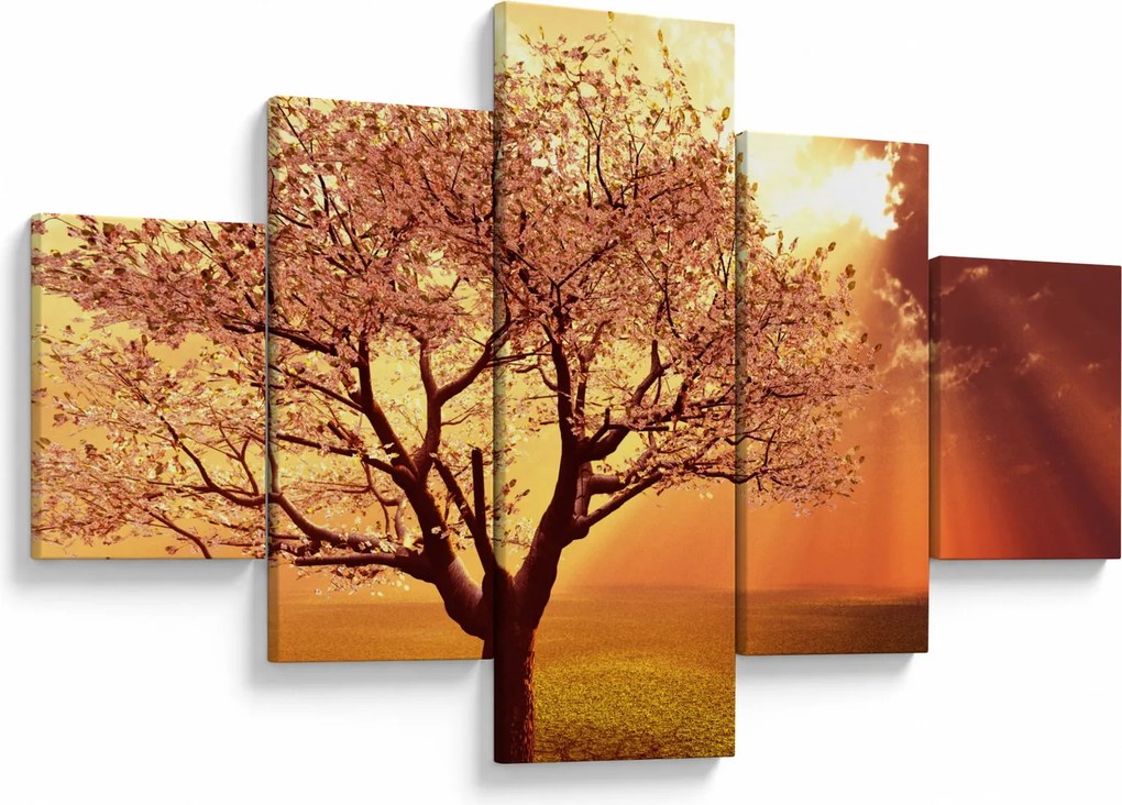 Obraz promieni Boga (125x70 cm)