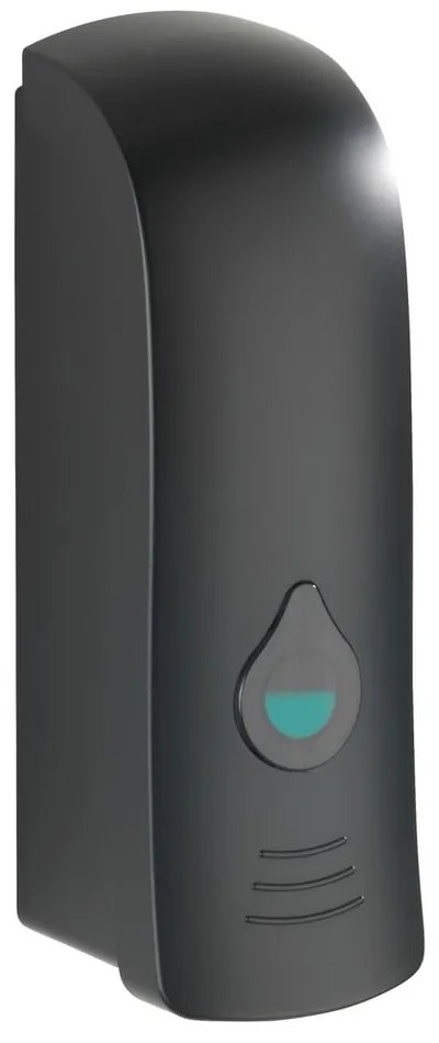 Czarny dozownik do mydła Wenko Ranera, 280 ml