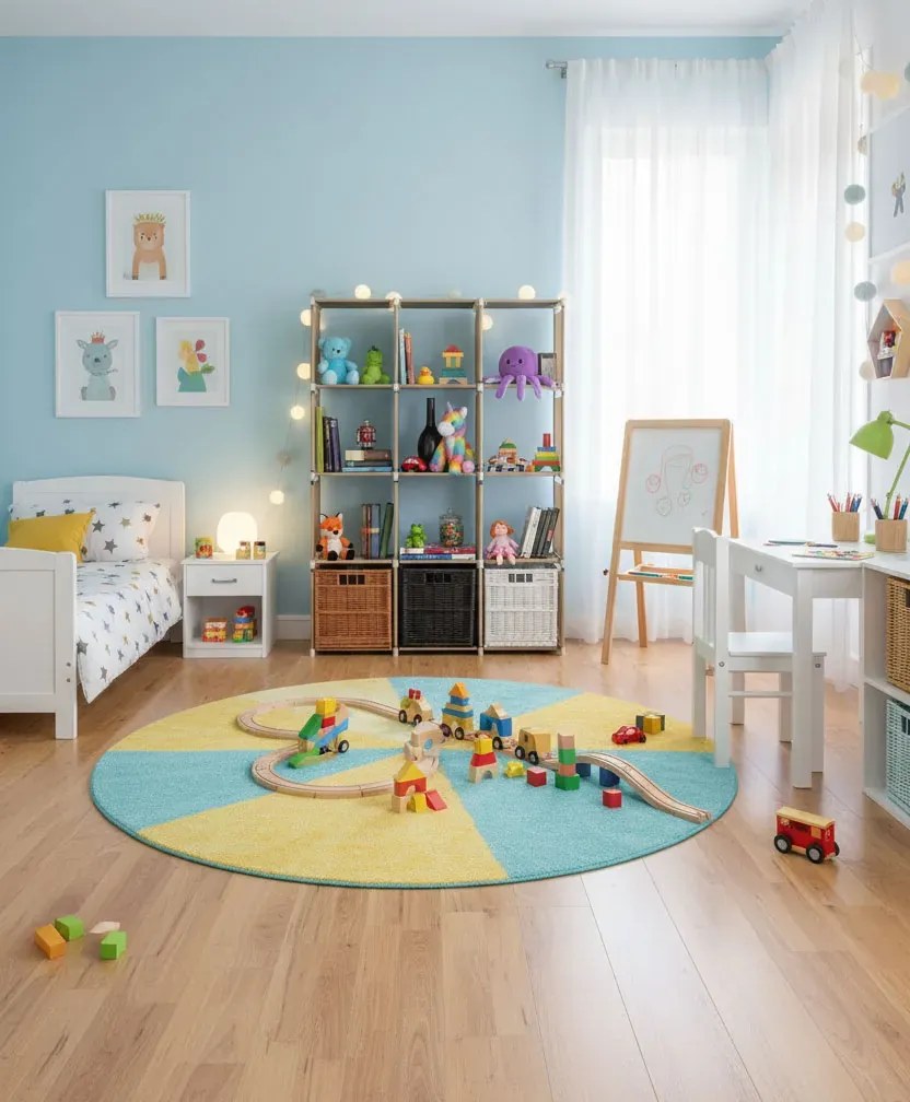 Dziecięcy regał z półkami na zabawki Z4-H07