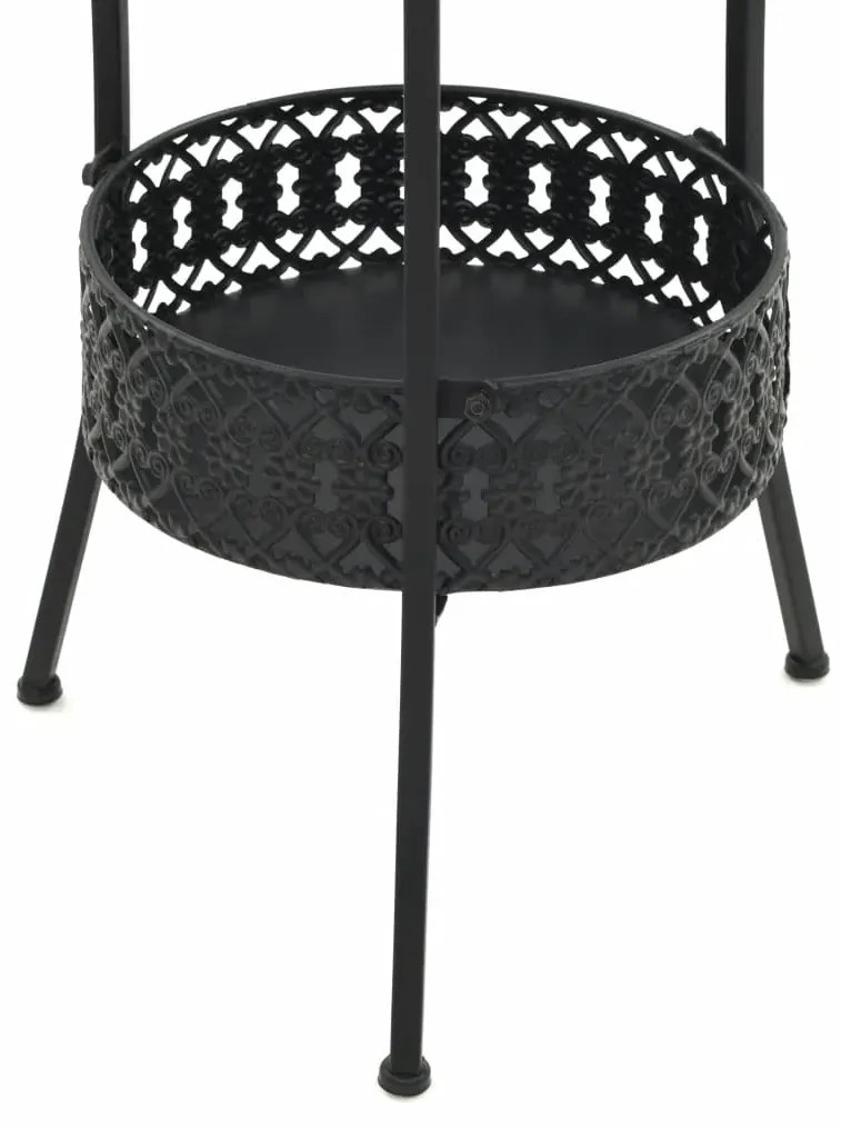 Metalowy okrągły stolik na taras C9-M74