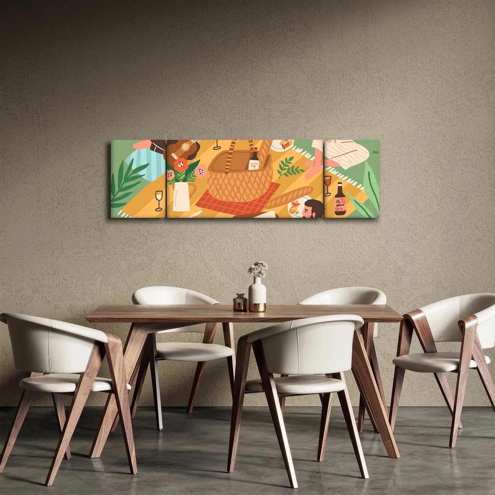 Obraz - Letnia miłość (170x50 cm)