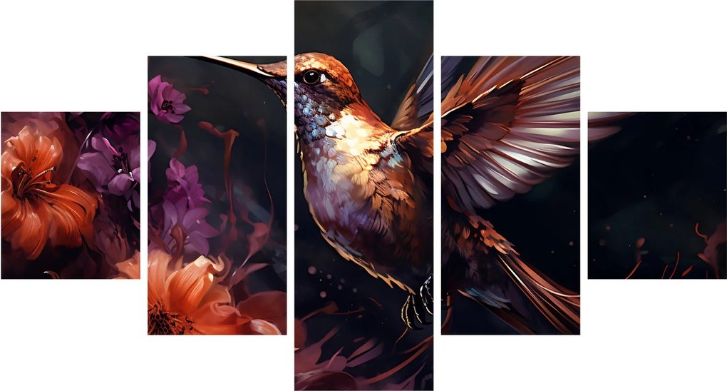 Obraz - Koliber (125x70 cm)