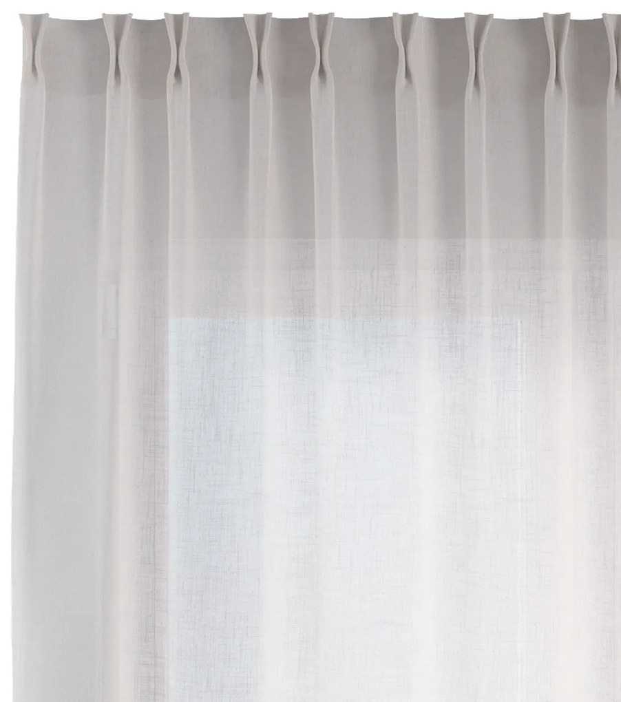 Firana na haczykach flex podwójnych