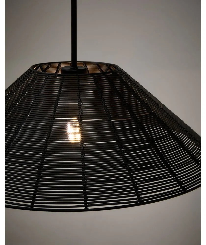 Czarny abażur ø 50 cm Saranella – Kave Home