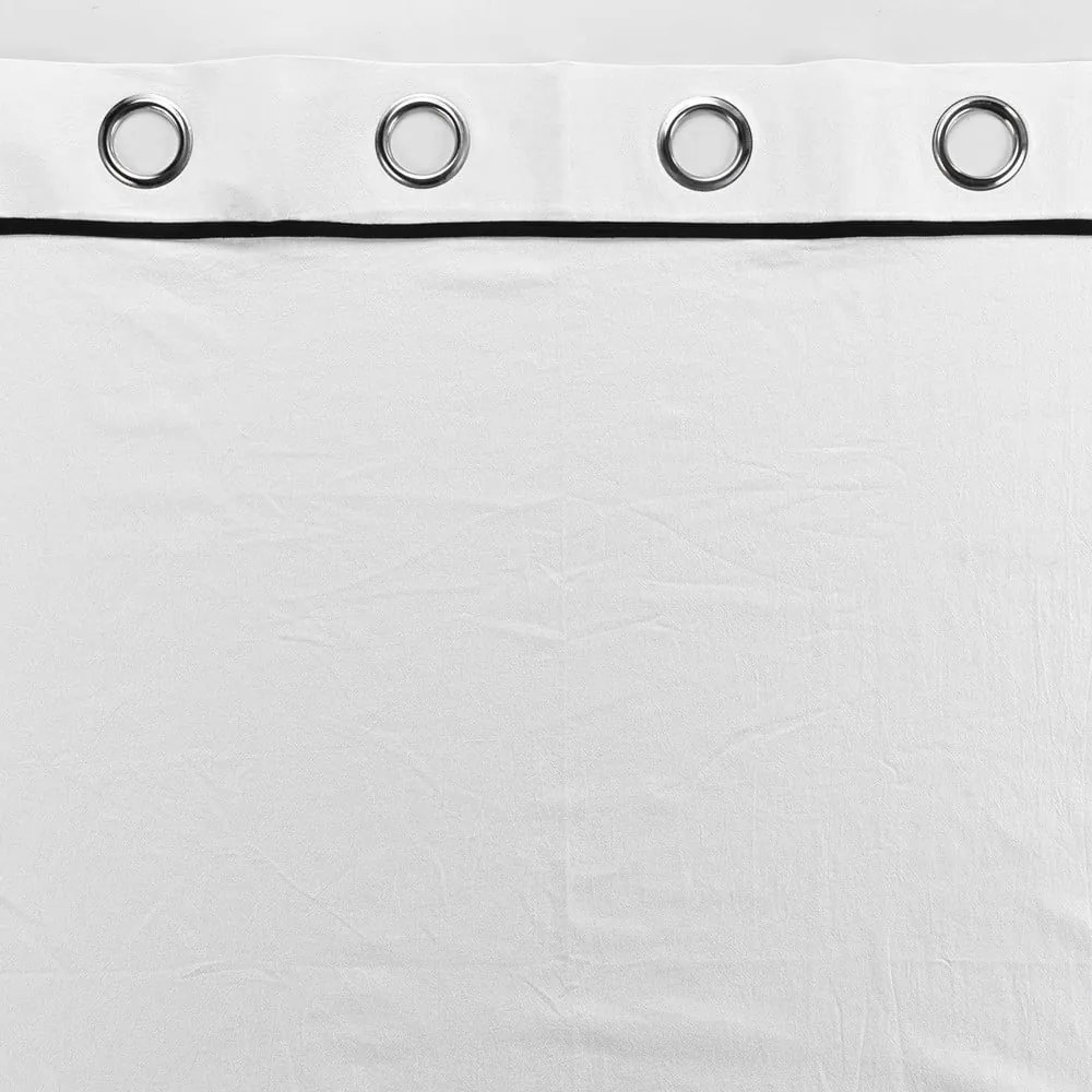 Biała zasłona 135x240 cm Linette – douceur d'intérieur