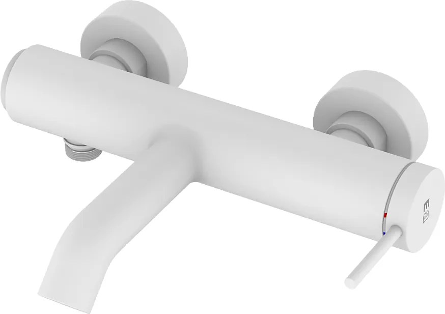 Luisa mieszacz wannowo-prysznicowy mechaniczny biały - Essebagno