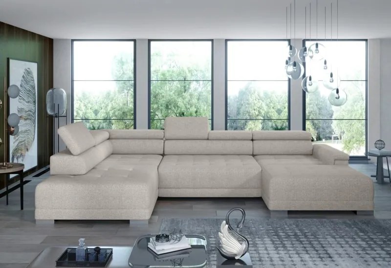 Narożnik CAMPO XL elektryczną regulacją siedziska w WERSAL