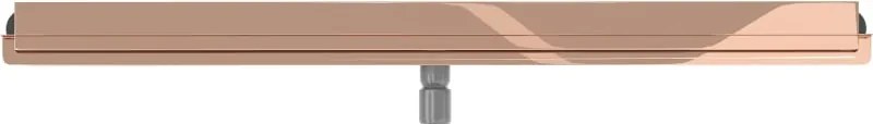Mexen Flat Wall odpływ liniowy ścienny 2w1 110 cm, różowe złoto - 1630110