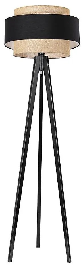 Lampa stojąca 1xE27/60W/230V beżowa