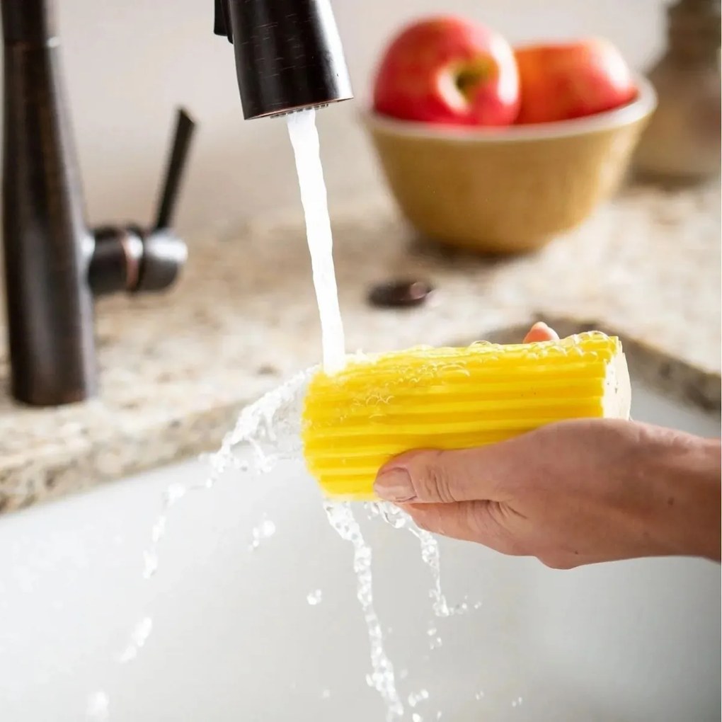Scrub Daddy Gąbka do wycierania kurzu Damp Duster,żółta