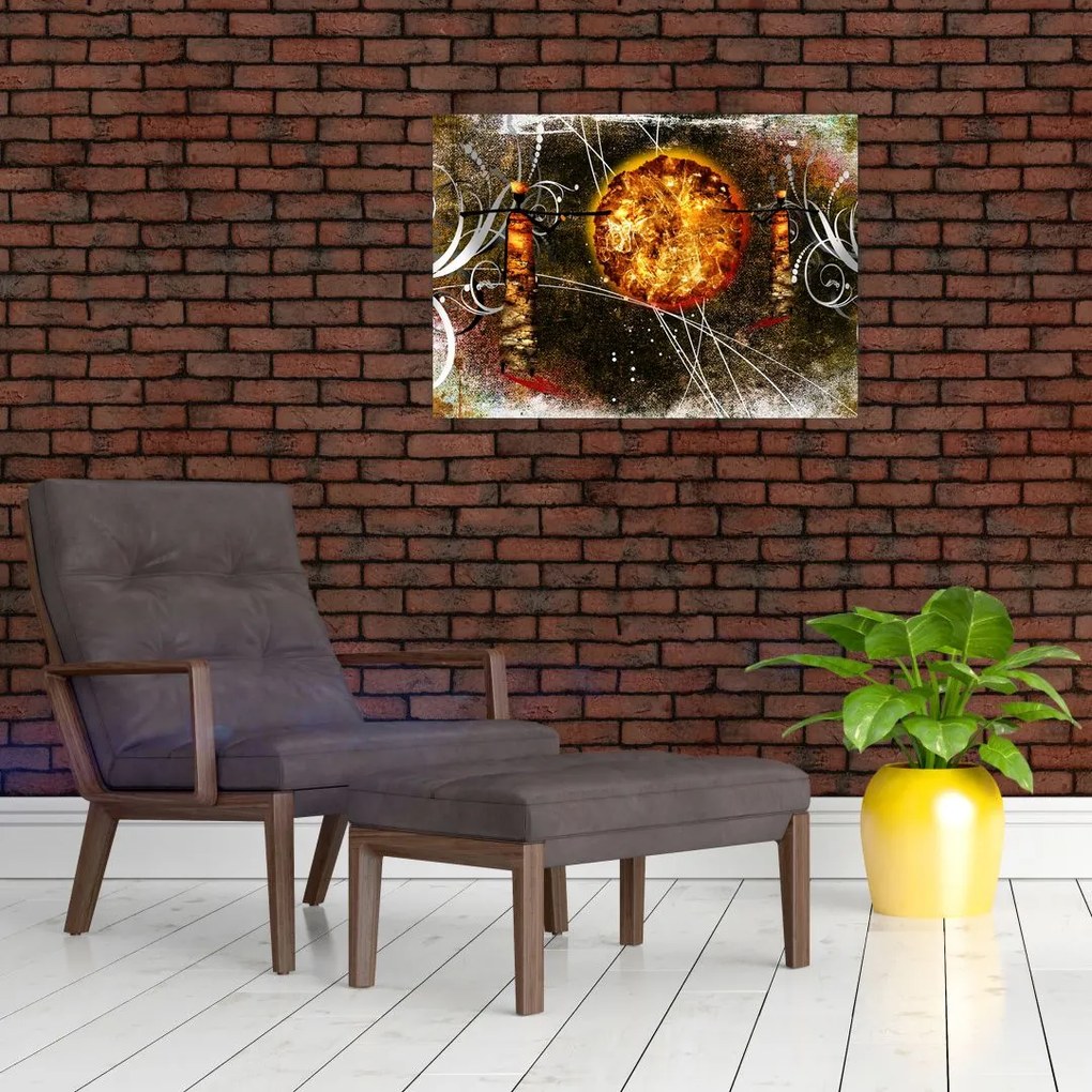 Obraz malarstwa z epoki starożytnej (70x50 cm)