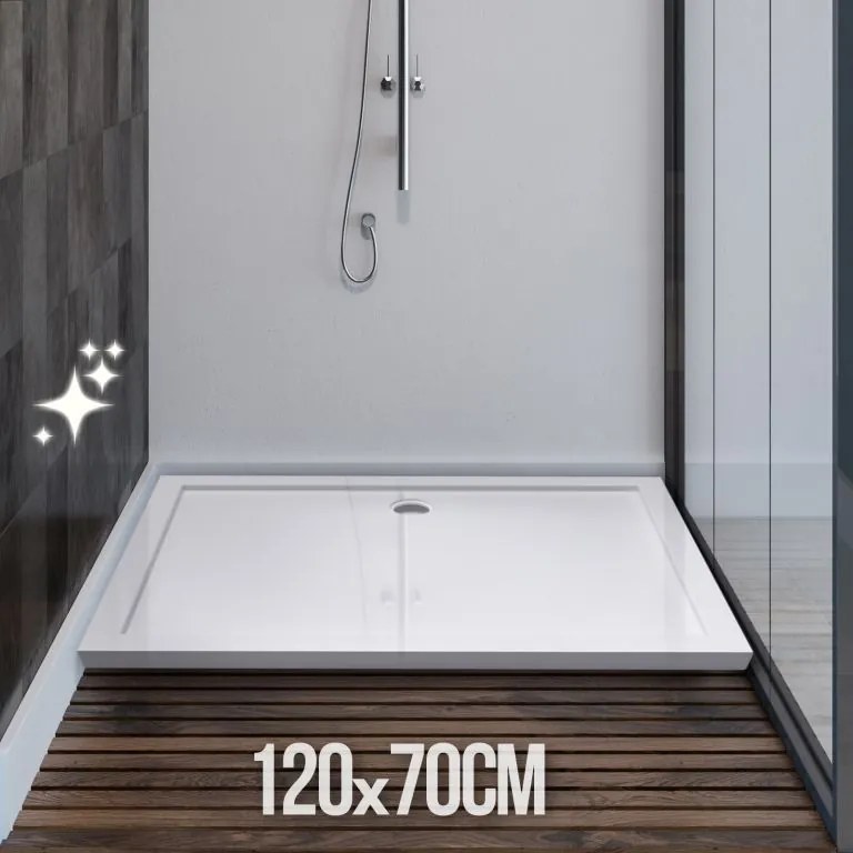 AQUAMARIN Brodzik 121 x 71 cm, prostokąt