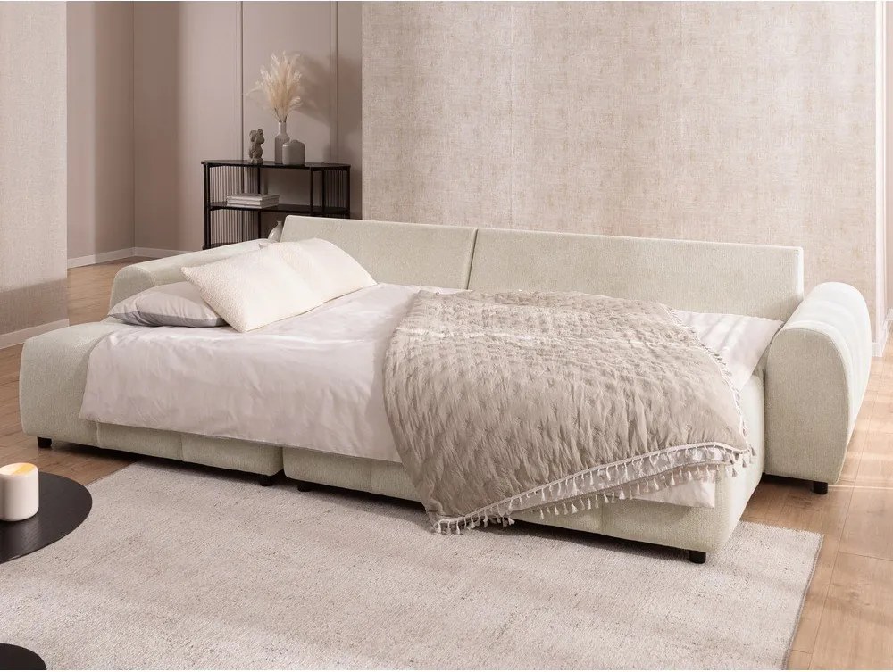 Beżowy podnóżek Albane – Ropez