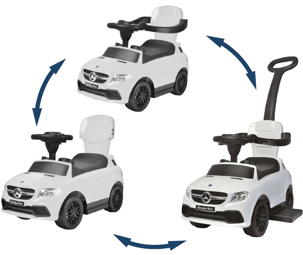 Buddy Toys BPC 5210 Rower biegowy 3 w 1 MercedesBenz, 87 x 49 x 93 cm, od 1,5 roku