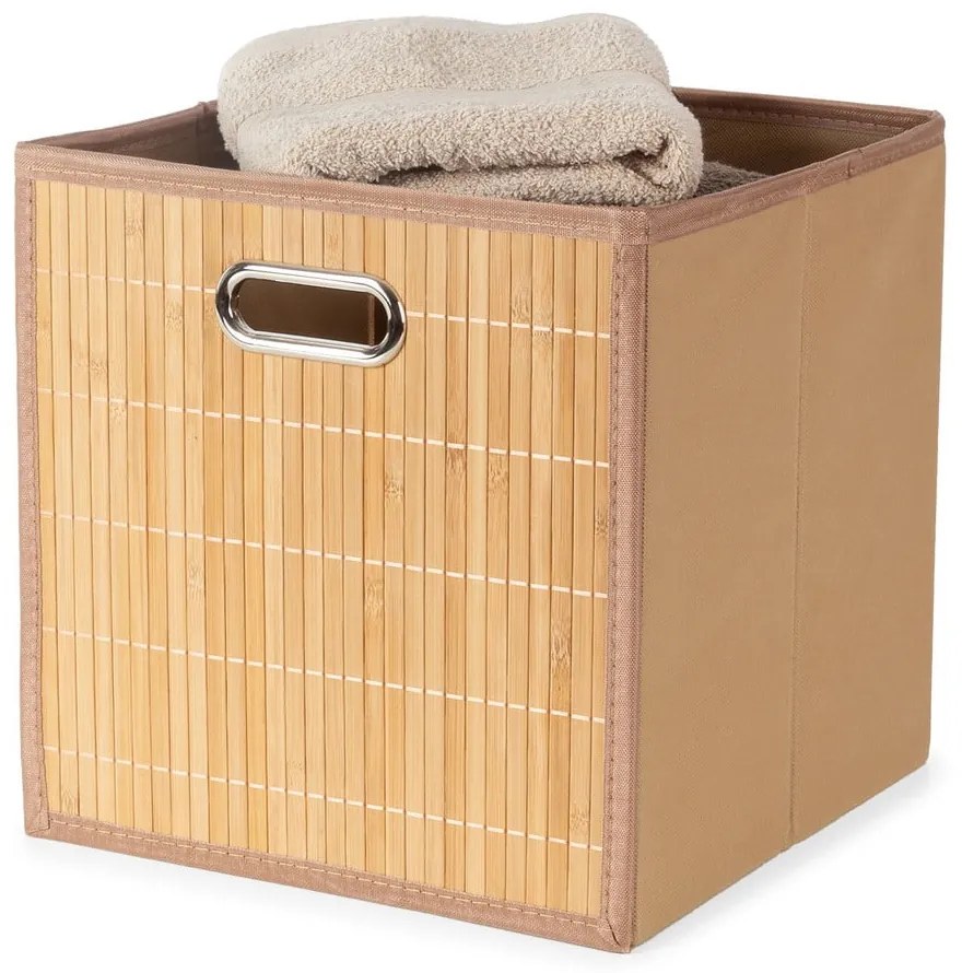 Bambusowy pojemnik 31x31x31 cm – Compactor