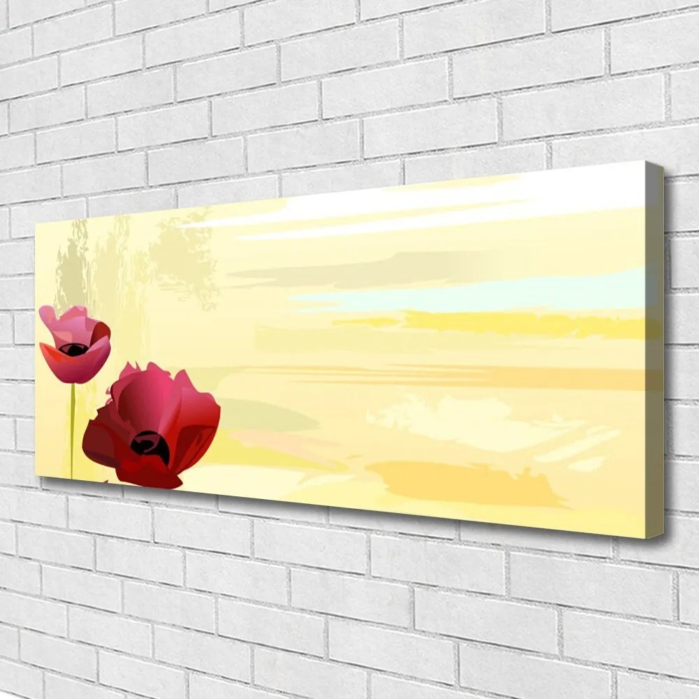 Fotoobraz na płótnie Wiosenna Natura w Kwiatach