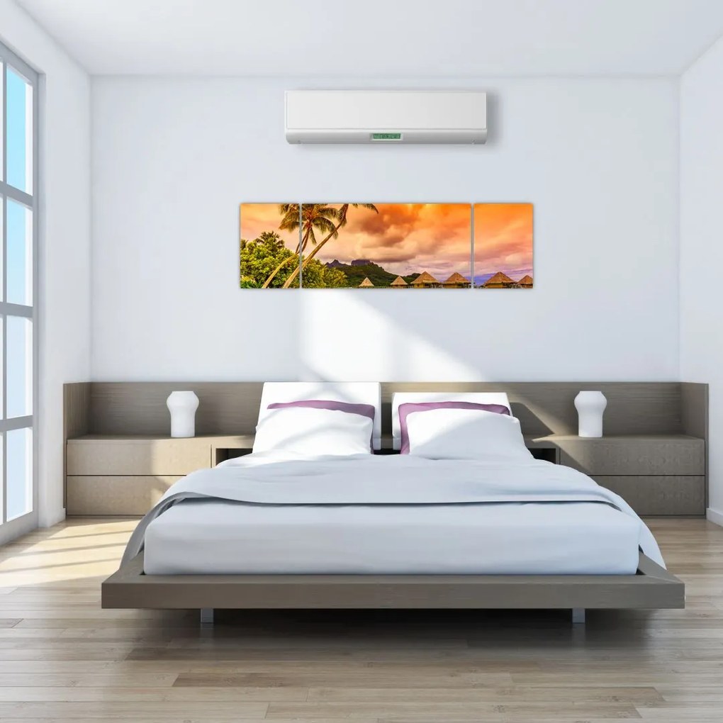 Obraz - Bora Bora Island (170x50 cm)