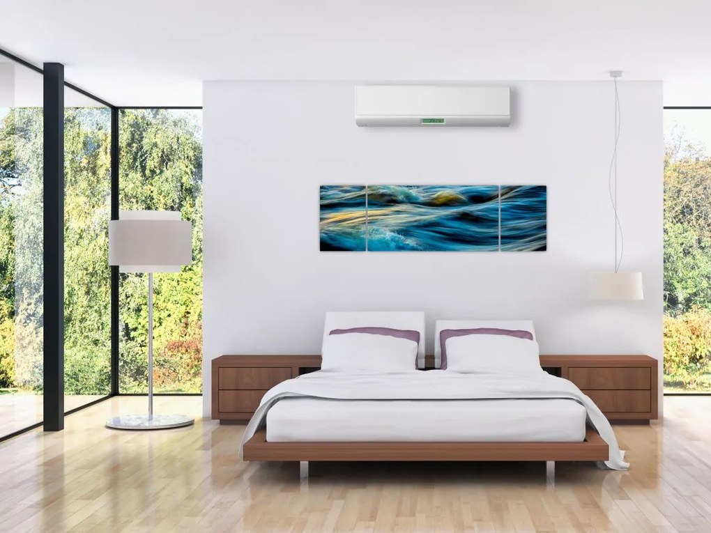 Obraz - Fale (170x50 cm)