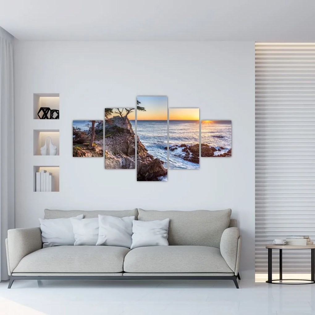 Obraz - Wybrzeże Pacyfiku (125x70 cm)
