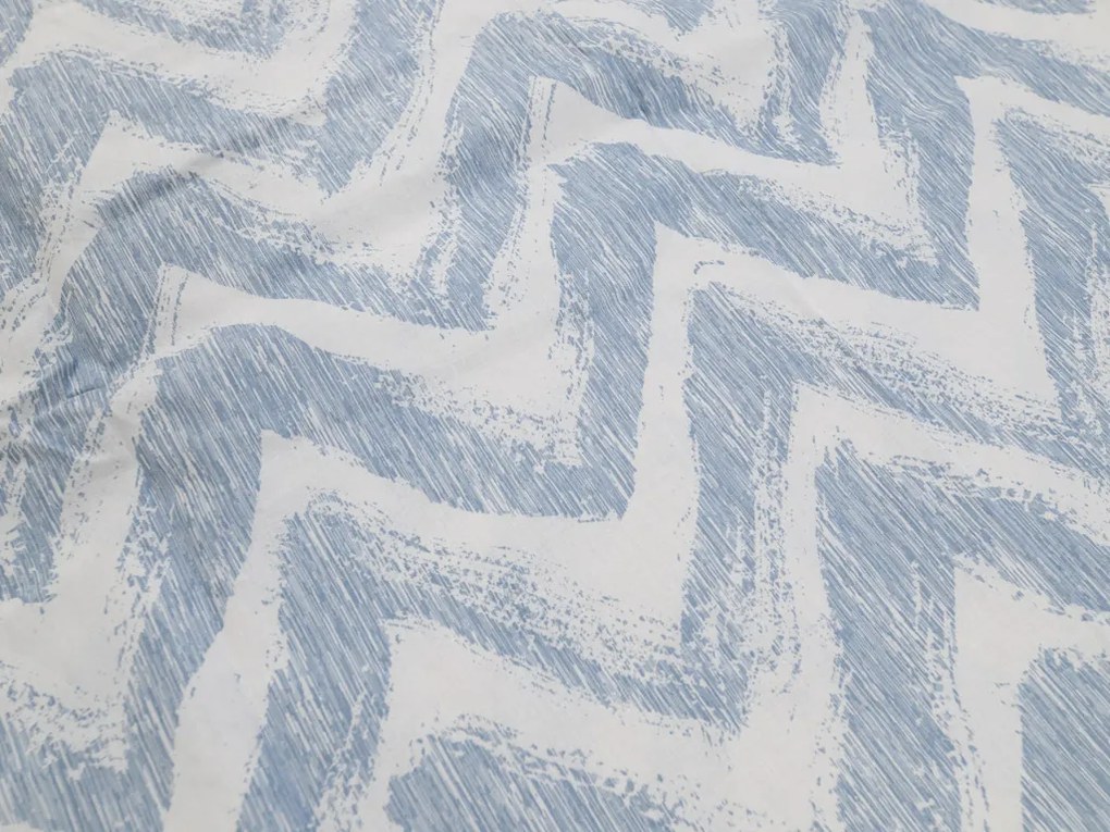 PrzytulneMieszkanie.pl PrzytulneMieszkanie.pl Pościel z bawełny renforcé VLNKY niebieska Rozmiar pościeli: 70 x 90 cm | 140 x 200 cm