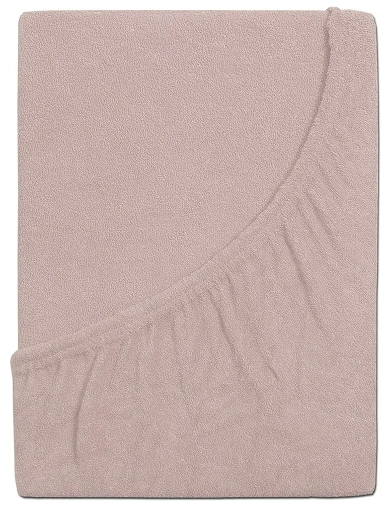 4Home prześcieradło frotte Ideal stary róż, 70 x 140 cm, 70 x 140 cm