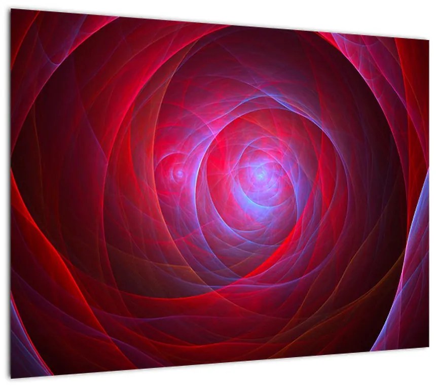 Obraz na szkle - abstrakcyjny obraz oczu (70x50 cm)