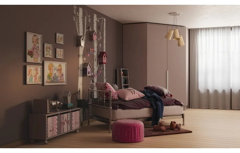 Kremowa lampa wisząca ø 46 cm Kasel – GTV